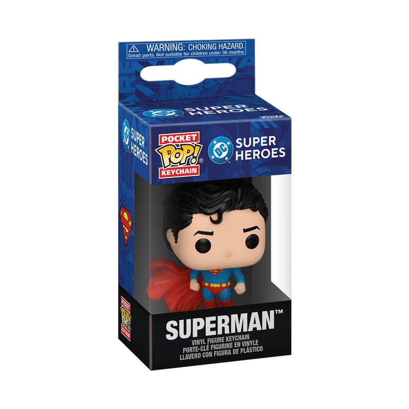 Funko POP! DC Comics - Superman figure Keychain