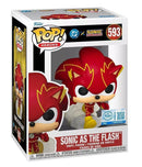 Funko POP! DC x Sonic the Hedgehog - Sonic as The Flash (#593) figure