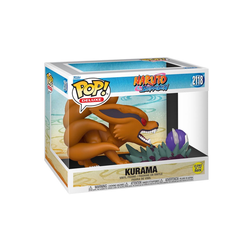Funko POP! Deluxe Naruto - Kurama (#2118) figure (GLOW IN THE DARK)