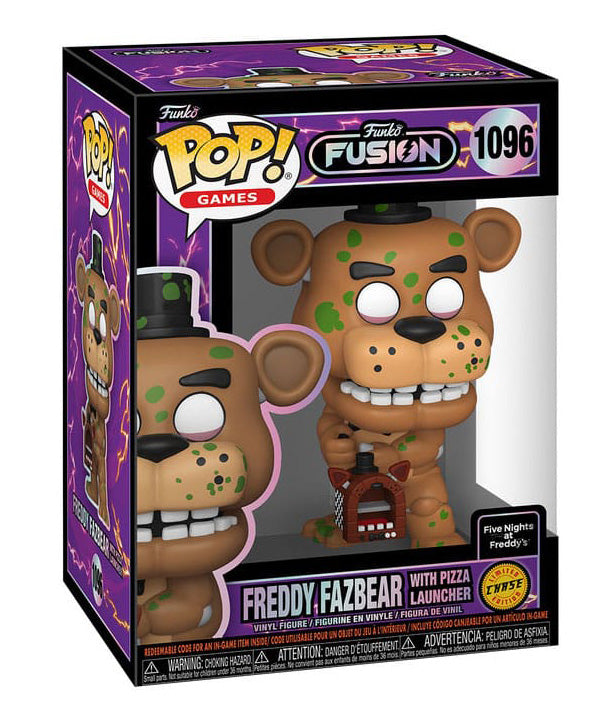 Funko POP! Fusion - Freddy Fazbear with Pizza Launcher (#1096) figure (CHASE)