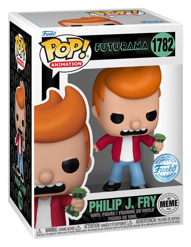 Funko POP! Futurama - Philip J. Fry (Take My Money Meme) (#1782) figure