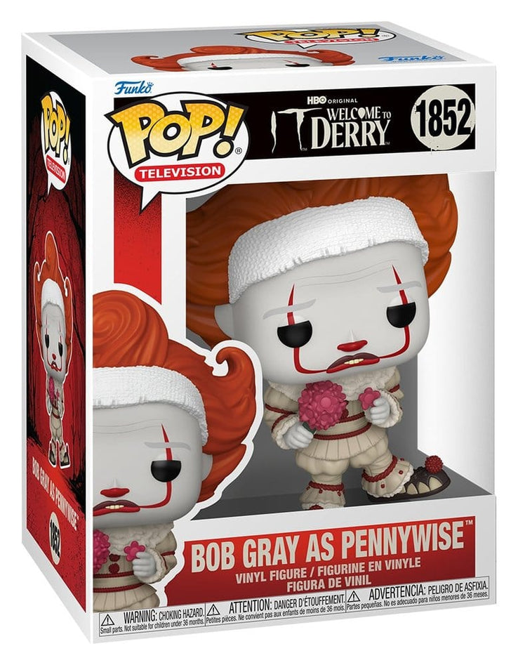 Funko POP! It: Welcome to Derry – Bob Gray as Pennywise (#1852) figure
