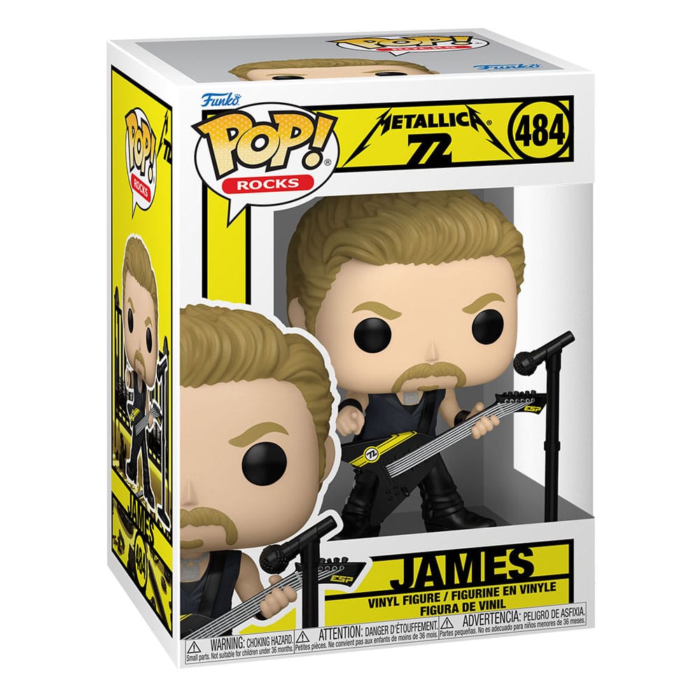 Funko POP! Metallica – James (#484) figure