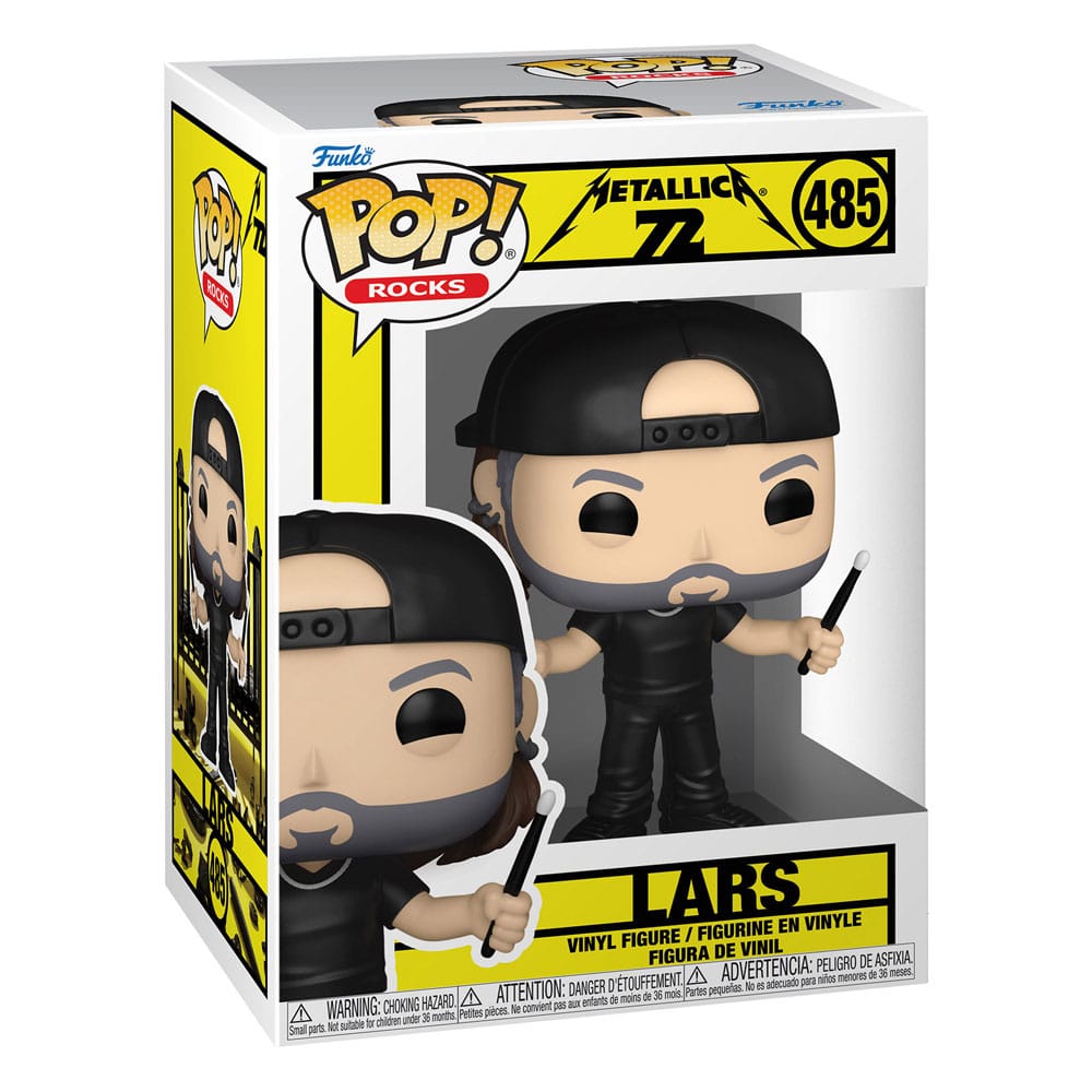Funko POP! Metallica – Lars (#485) figure
