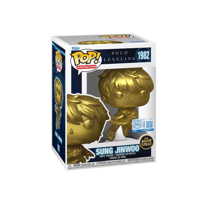 Funko POP! Solo Leveling -  Sung Jinwoo Gold Edition (#1982) figure