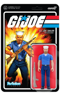 G.I. Joe ReAction Blueshirt Beard (Pink) figure