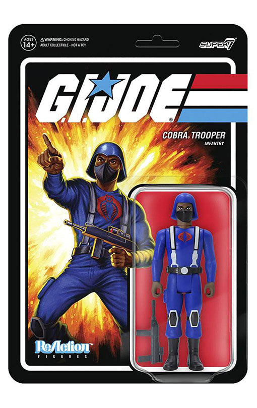 G.I. Joe ReAction Cobra Trooper Y-back (Brown) figure