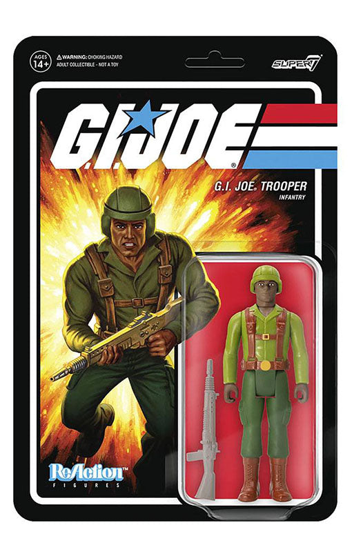 G.I. Joe ReAction Greenshirt (Brown) figure