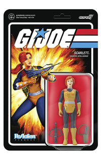 G.I. Joe ReAction Scarlett figure