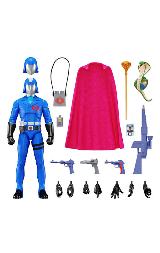 G.I. Joe Ultimates Action Figure Cobra Commander 18 cm