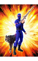 G.I. Joe Ultimates Action Figure Snake Eyes [Real American Hero] 18 cm