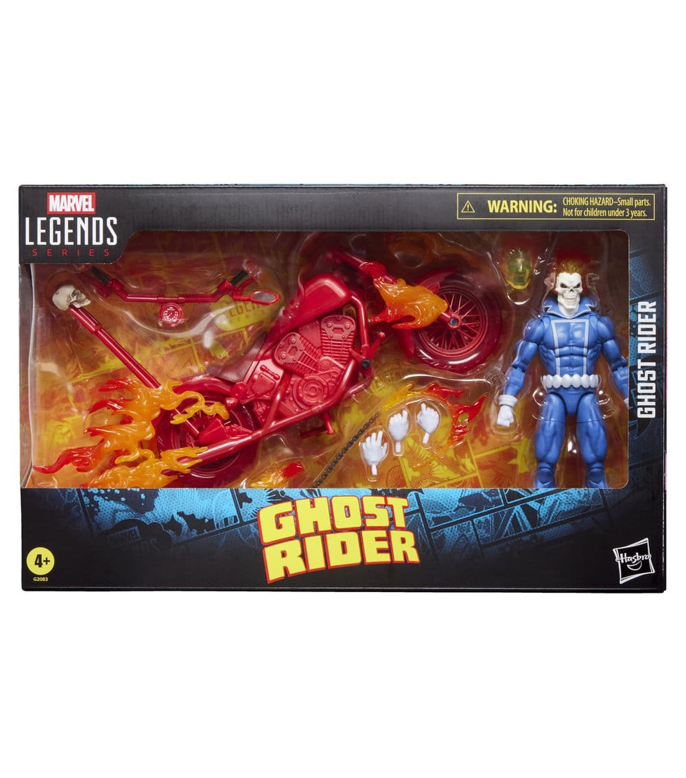 Ghost Rider Marvel Legends Action Figure Johnny Blaze with Motorcycle 15 cm