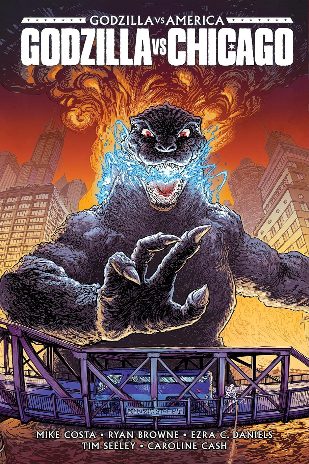 Godzilla vs America: Chicago hardcover