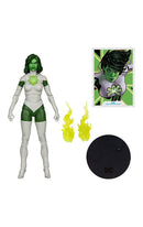 Green Latern Corps DC Multiverse Action Figure Jade (Red Platinum Edition) 17 cm