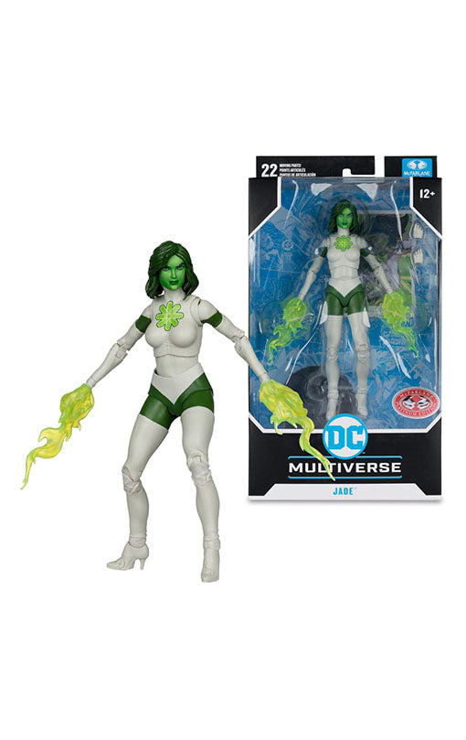 Green Latern Corps DC Multiverse Action Figure Jade (Red Platinum Edition) 17 cm