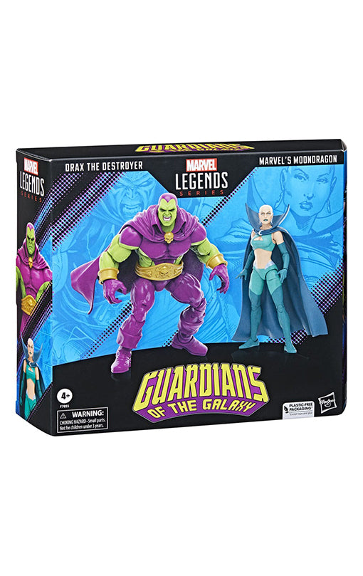 Guardians of the Galaxy Marvel Legends Action Figure 2-Pack Drax the Destroyer & Marvel's Moondragon 15 cm