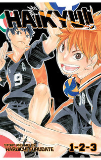 Haikyu (3-in-1 Edition) vol 01 Includes vols 01, 02, 03