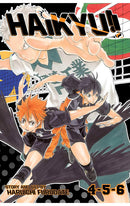 Haikyu (3-in-1 Edition) vol 02 Includes vols 04, 05, 06