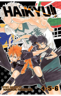 Haikyu (3-in-1 Edition) vol 02 Includes vols 04, 05, 06