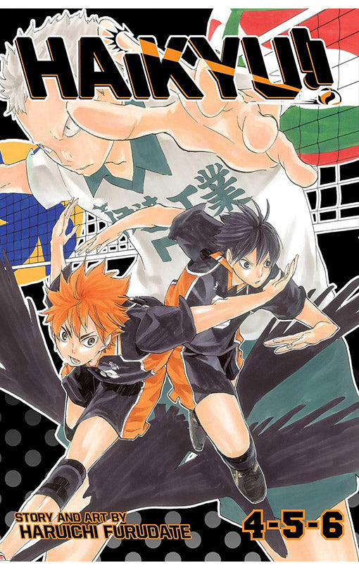 Haikyu (3-in-1 Edition) vol 02 Includes vols 04, 05, 06