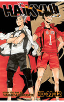 Haikyu (3-in-1 Edition) vol 04 Includes vols 10, 11, 12