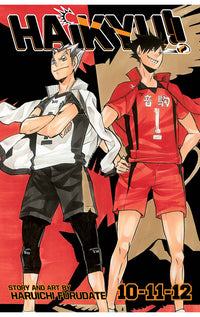 Haikyu (3-in-1 Edition) vol 04 Includes vols 10, 11, 12