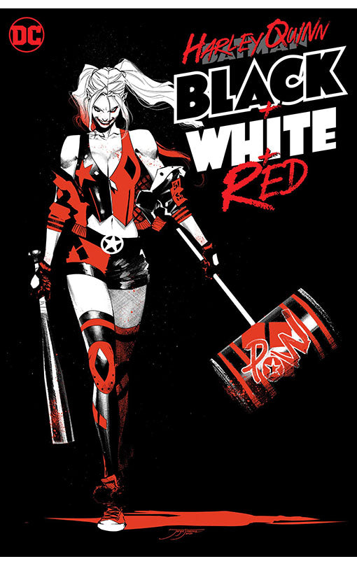 Harley Quinn Black + White + Red tp