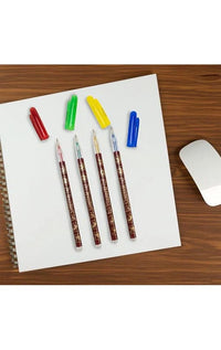 Harry Potter Gel Pens 4-Pack Colourful Crest