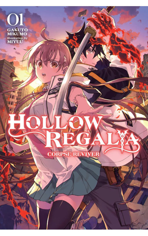 Hollow Regalia vol 01 (light novel)