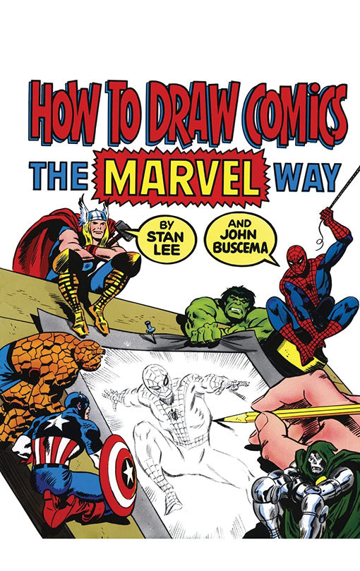 How To Draw Comics The Marvel Way Paperback tp