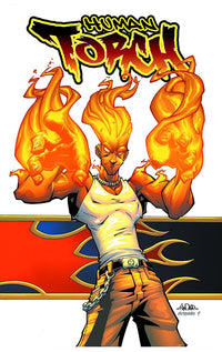 Human Torch Burn tp