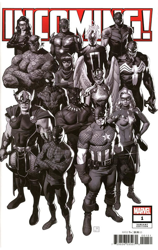 Incoming! #1 Jorge Molina Party Sketch Variant