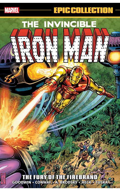 Iron Man Epic Collection: The Fury of the Firebrand tp