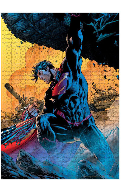 Jigsaw Puzzle - DC Comics Superman Tank (1000 pieces)