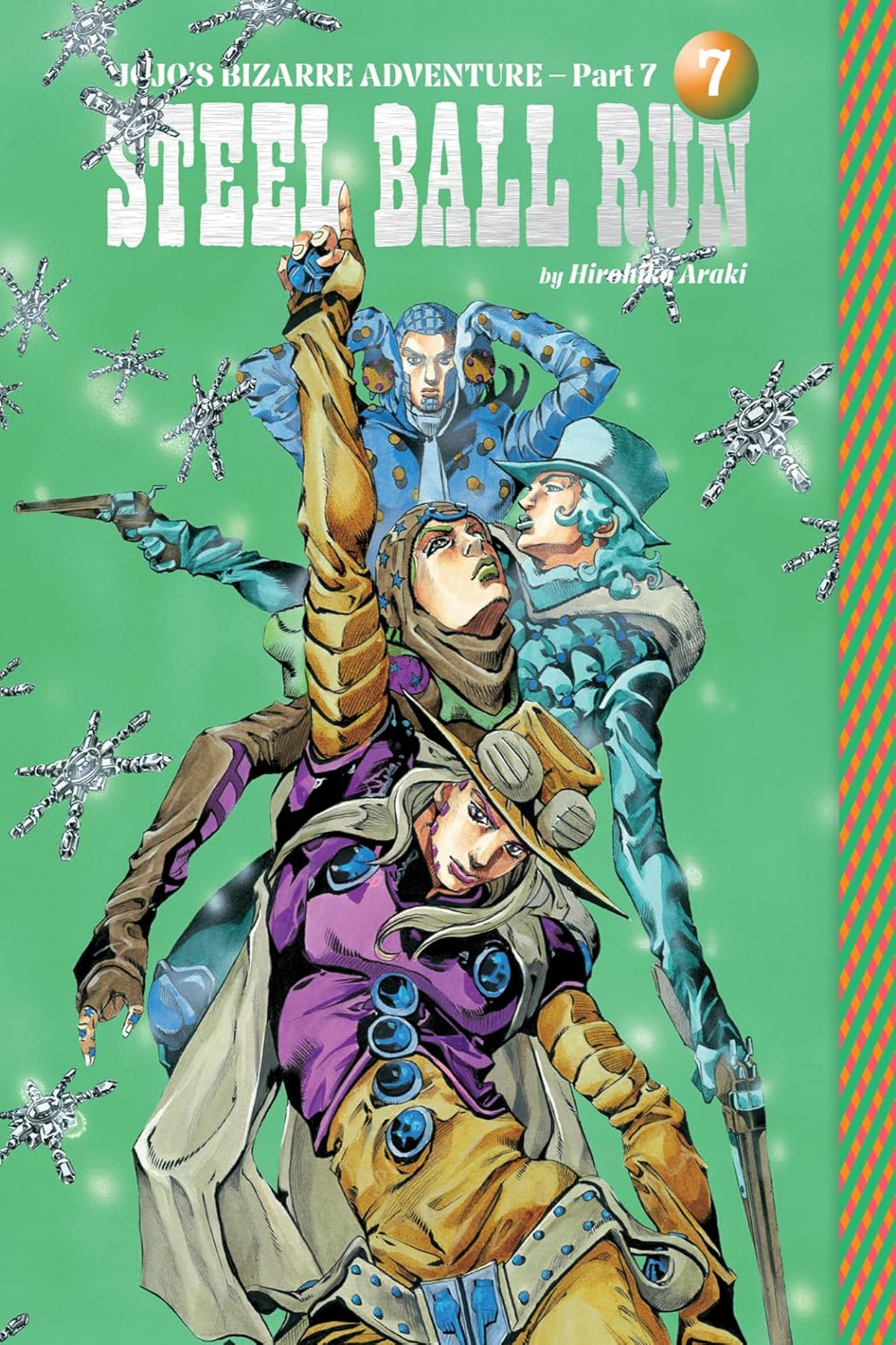 JoJo's Bizarre Adventure: Part 7--Steel Ball Run vol 07 hardcover