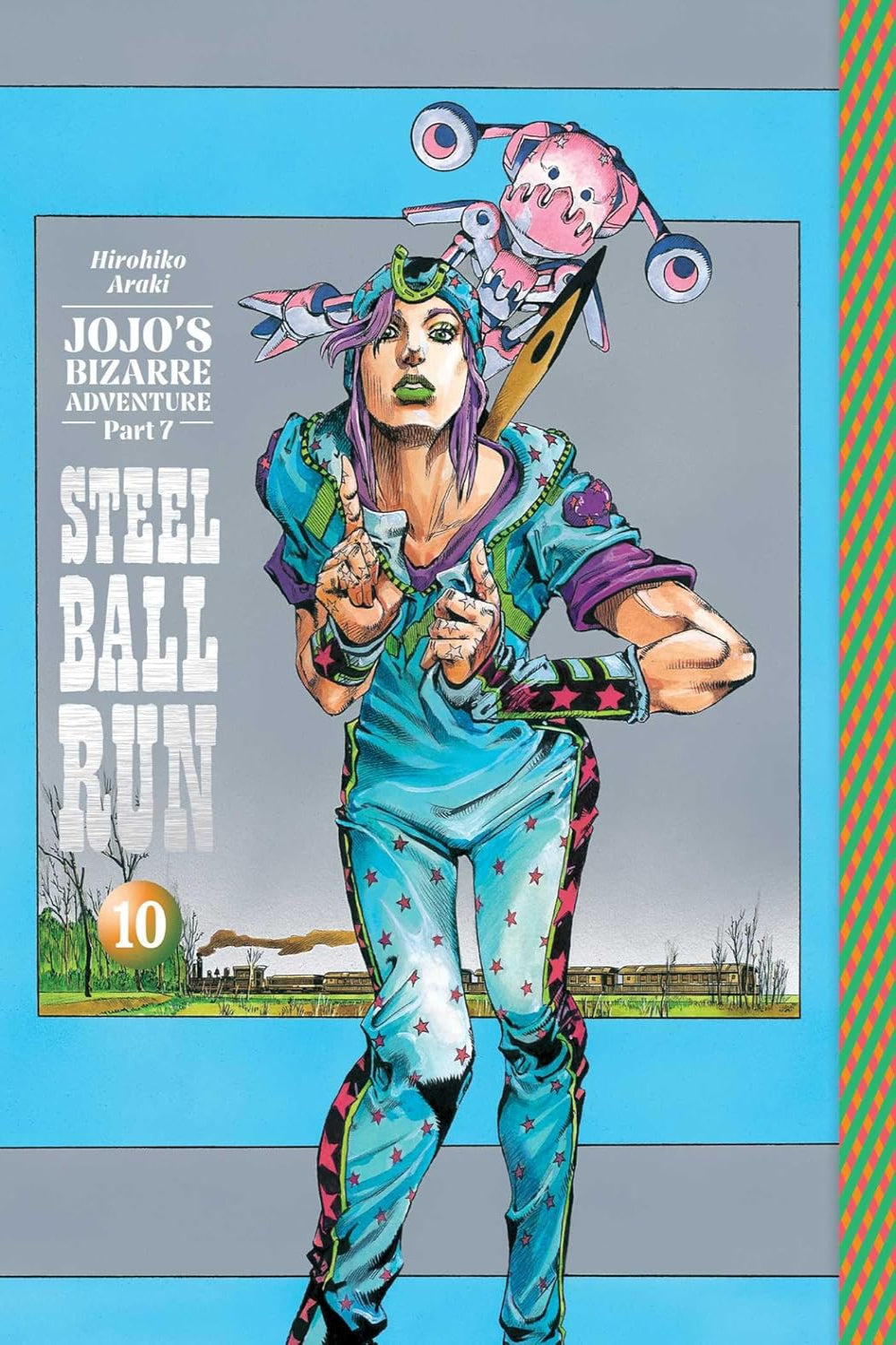 JoJo's Bizarre Adventure: Part 7 Steel Ball Run vol 10 hardcover