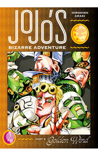 JoJo's Bizarre Adventure Golden Wind vol 01 hardcover