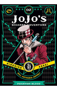 JoJo's Bizarre Adventure Phantom Blood vol 02 hardcover