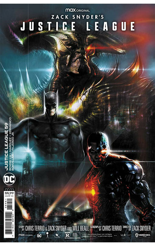 Justice League #59 Snyder Cut Variants Complete Set