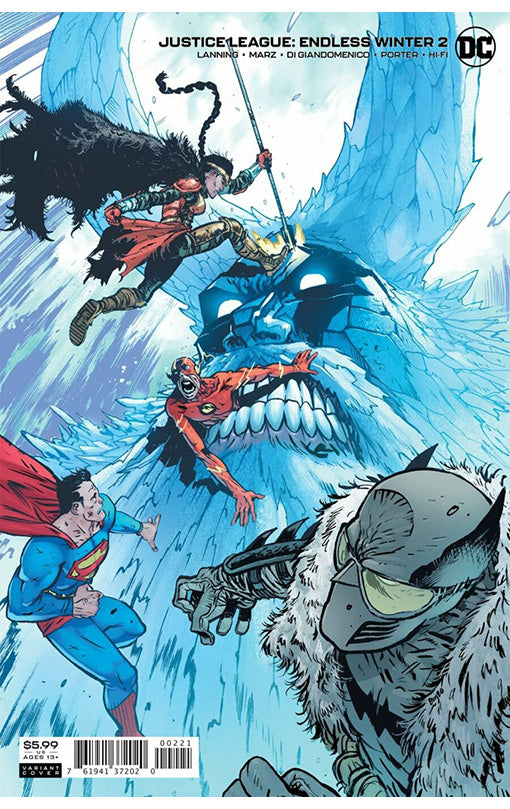 Justice League: Endless Winter #2 Daniel Warren Johnson Variant