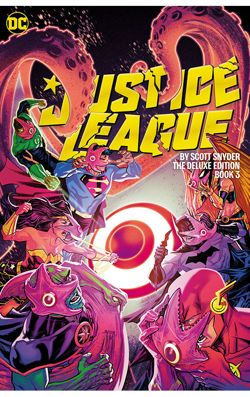 Justice League by Scott Snyder Deluxe Edition Book Three hardcover