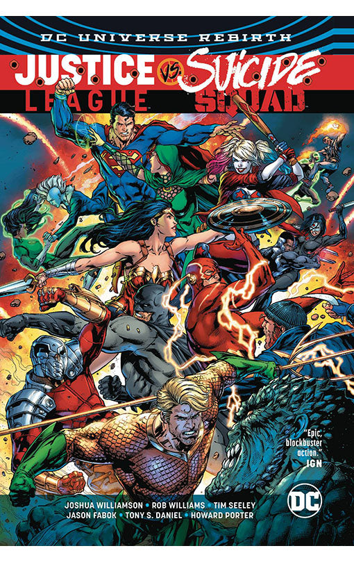 Justice League vs Suicide Squad tp