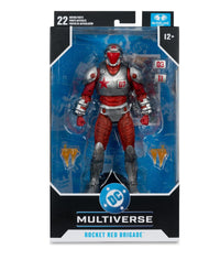 Justice League: Generation Lost DC Multiverse Action Figure Rocket Red Brigade 18 cm