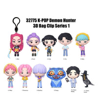 K-Pop Demon Hunter 3D PVC Bag Clips Series 1 BLIND BAG