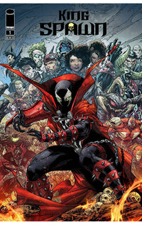 King Spawn #1 Brett Booth cover