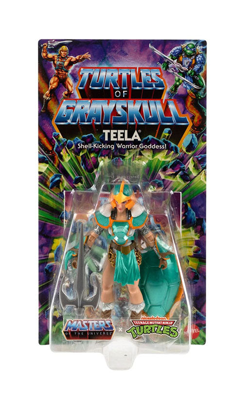 MOTU x TMNT: Turtles of Grayskull Action Figure Teela 14 cm