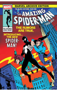 Marvel Archive Edition Amazing Spider-Man - The Black Costume Year One Gallery Edition hardcover