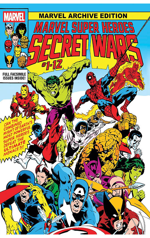 Marvel Archive Edition Marvel Super Heroes Secret Wars Gallery Edition hardcover (First Issue Cover)