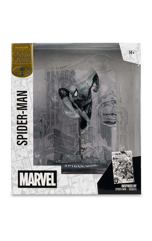 Marvel Collection PVC Statue 1/10 Spider-Man (Spider-Man #6)(Line Art)(Gold Label) 10 cm