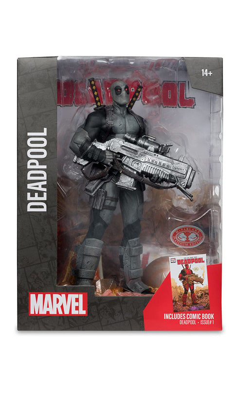 Marvel Collection PVC Statue 1/6 Deadpool (Deadpool #1)(Grey Suit Chase) 27 cm